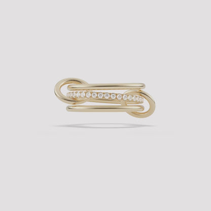 Entwine Two-Tone Stacked Ring
